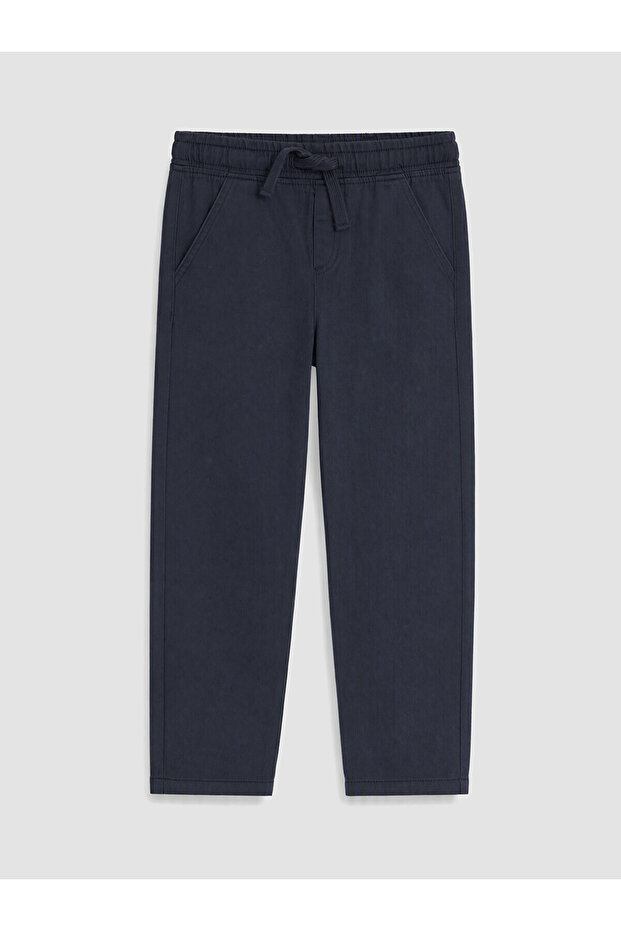 Alita City Lcw Kids Navy Blue Gabardine Boys' Trousers with a Difference