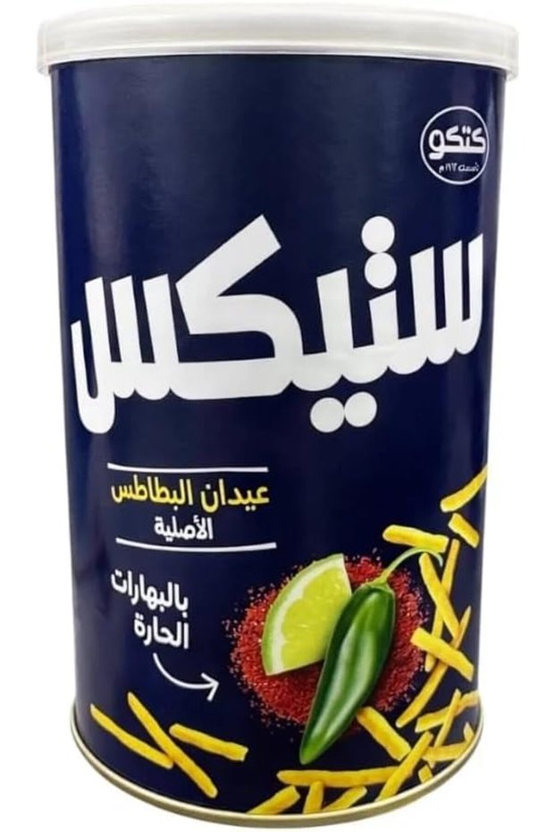 أعواد البطاطس الحارة والمتبلة 40 جرام