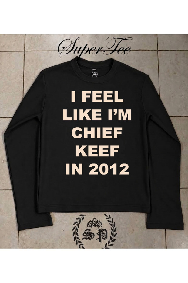 Long Sleeve Vintage Y2K Tee Supertee Design Trend Top10 Cortez X Cheef Keef X