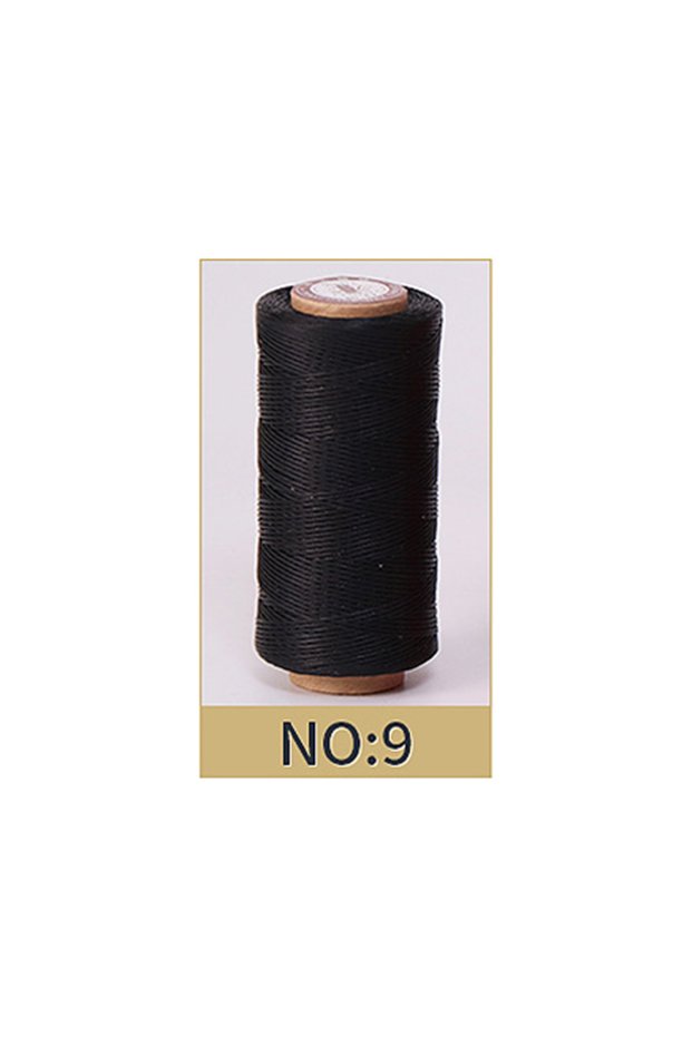 NO.9 50M 0.8Mm Thickness Waxed Thread For Leather Waxed Cord For Diy Handicraft Tool Hand Stitching