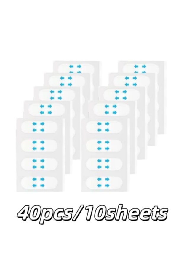 40pcs 10sheets V Thin Face Lift Tape Invisible Face Lifter Sticker Removal Stickers Tighten Chin Fad