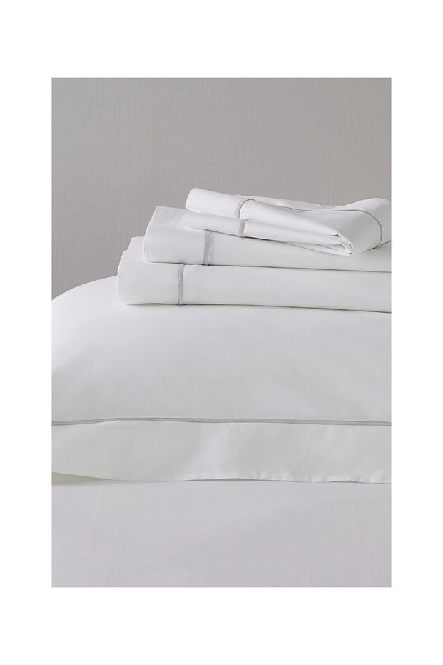 Savoy Corded Egyptian Cotton Flat Sheet
