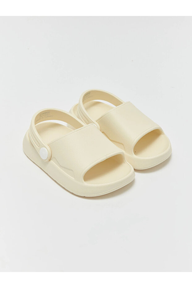 Lcw Steps Ecru Buckled Baby Girl Beach Sandals I