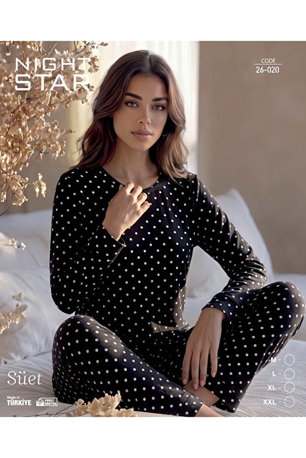Nova Polka Dot Super Soft Pajama Set