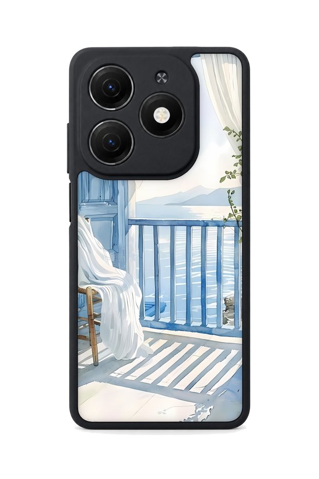 Spark 20 Compatible Balcony Patterned Camera Protected Shockproof Case