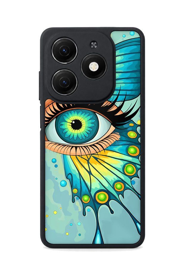 Spark 20 Compatible Butterfly Eye Patterned Camera Protected Shockproof Case