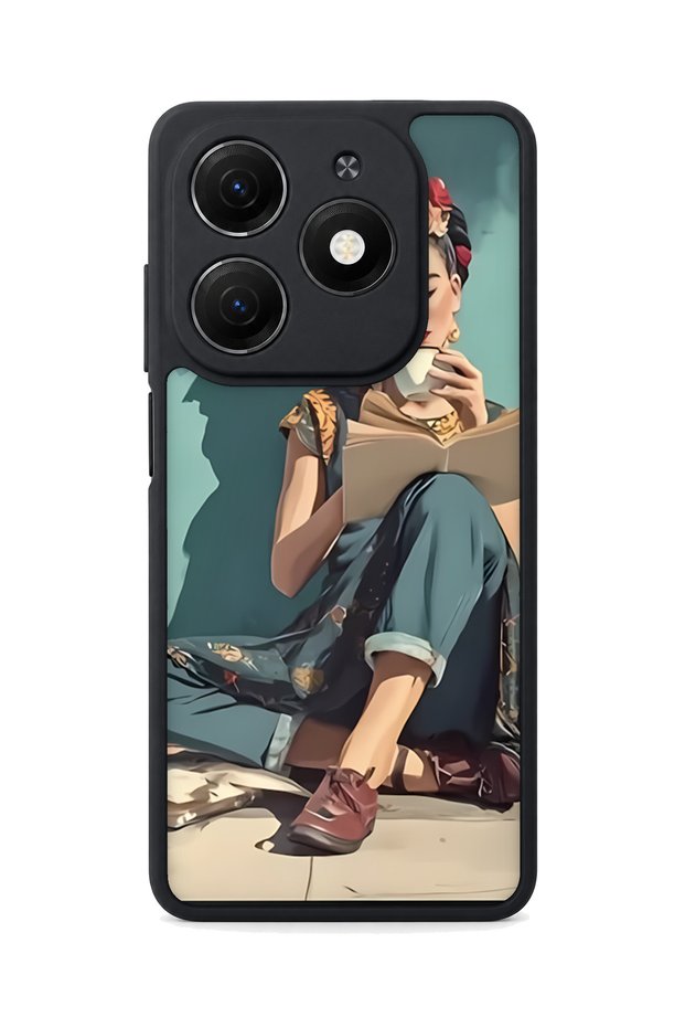 Spark 20 Compatible Book Patterned Camera Protected Shockproof Case