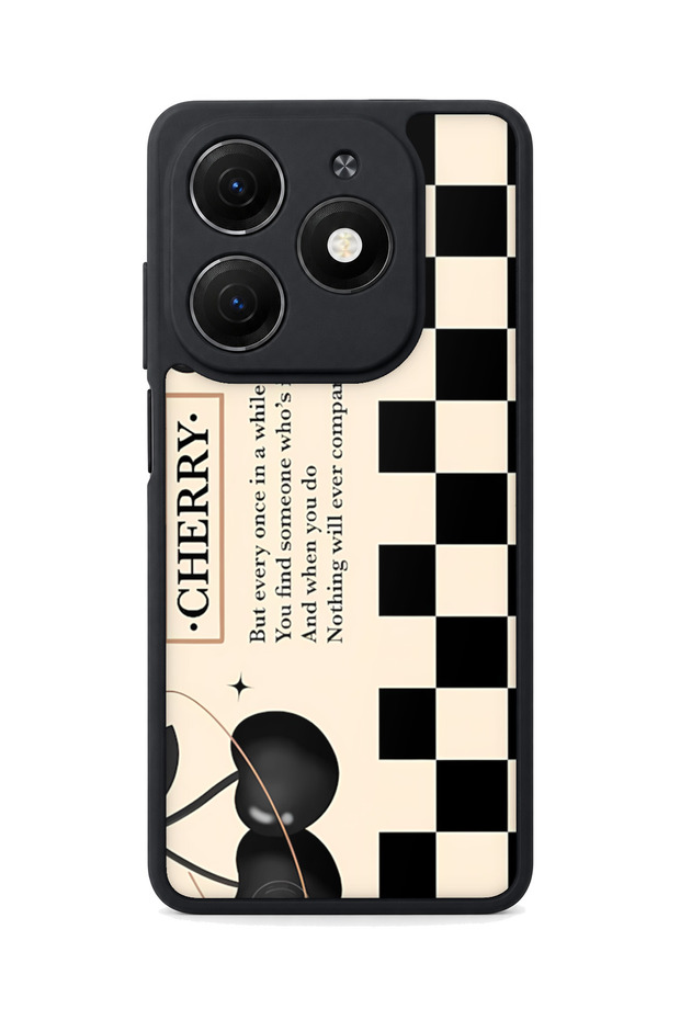 Spark 20 Compatible Cherry Patterned Camera Protected Shockproof Case