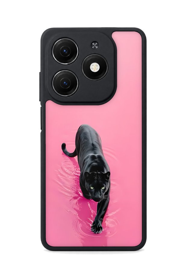 Spark 20 Compatible Panther Patterned Camera Protected Shockproof Case