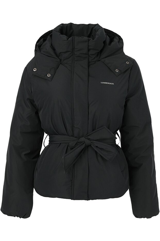 Short Coat Women Black Wl 2Saka W-Sc-05