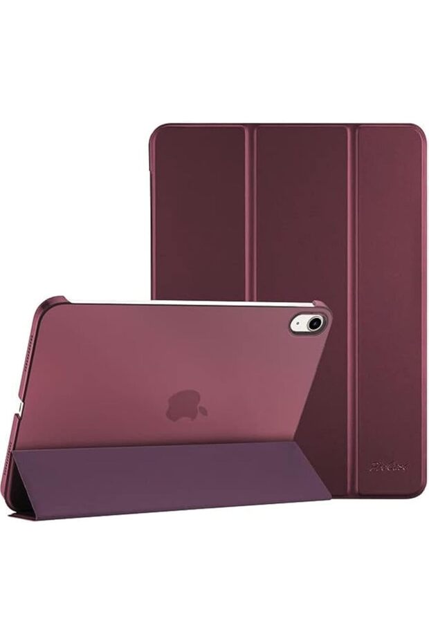 حافظة ProCase لجهاز iPad A16 الجيل 11 مقاس 11 بوصة 2025/الجيل العاشر 10.9 بوصة، باللون الأسود الظلي
