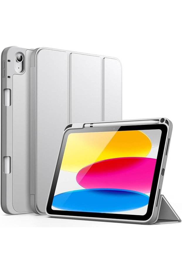 Case for iPad (A16) 11th/10th Gen, Silver