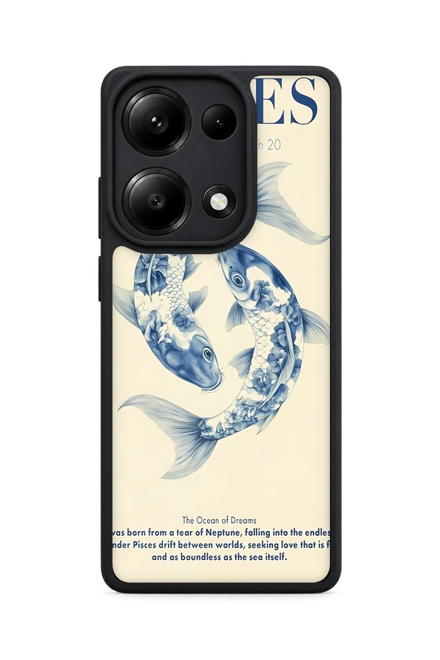 حافظة Redmi Note 13 Pro 4G متوافقة مع نمط بيزس مع حماية للكاميرا ومقاومة للصدمات