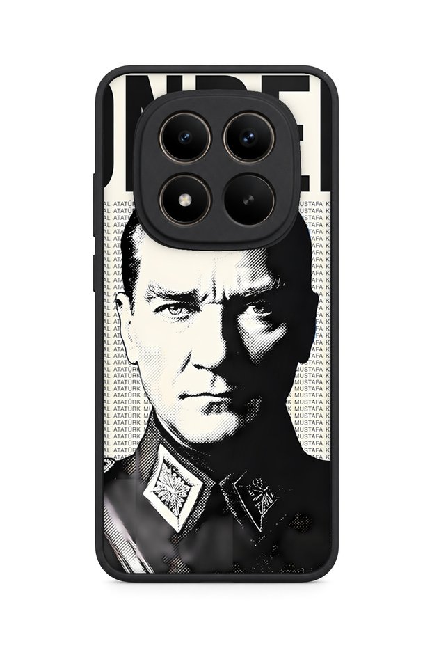 Redmi Note 15 Pro Plus 5g Compatible Mustafakemal Patterned Camera Protected Shockproof Case