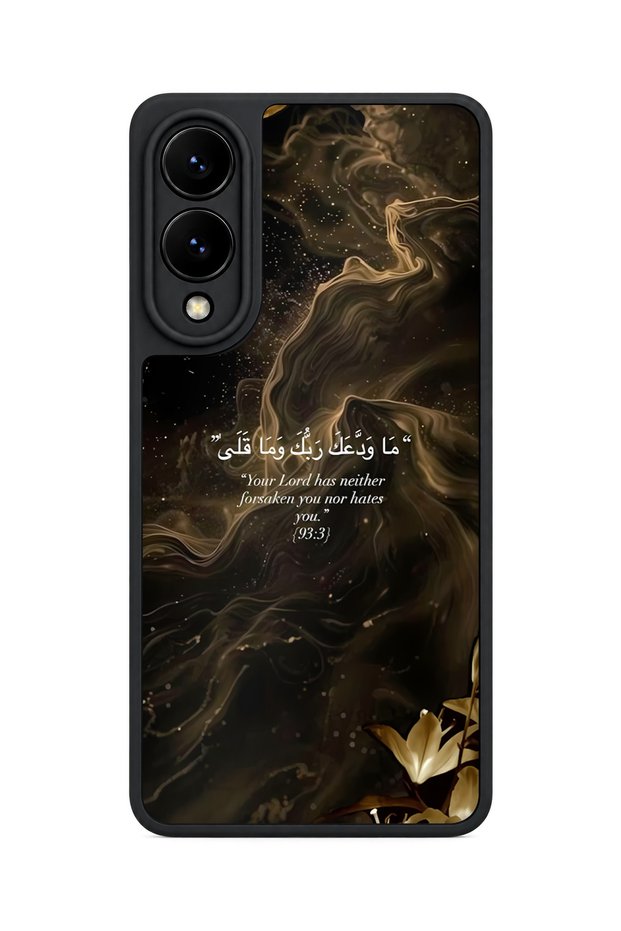 غطاء حماية مقاوم للصدمات متوافق مع هاتف سامسونج جالاكسي S25 إيدج مع تصميم مزخرف لحماية الكاميرا