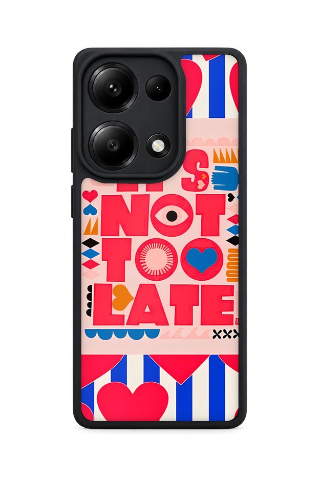 حافظة Redmi Note 13 Pro 4G متوافقة مع نمط NotTooLate مع حماية للكاميرا ومقاومة للصدمات
