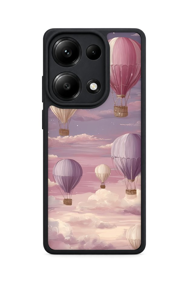 حافظة Redmi Note 13 Pro 4G متوافقة مع نمط البالون ومقاومة للصدمات مع حماية للكاميرا