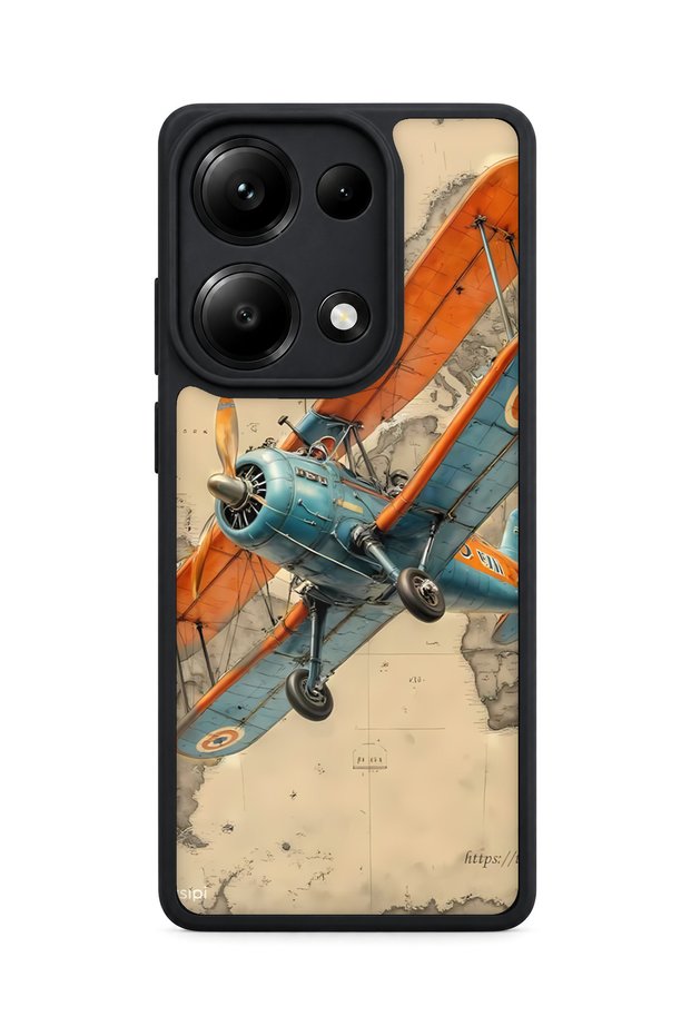 حافظة مقاومة للصدمات متوافقة مع Redmi Note 13 Pro 4G مع حماية للكاميرا بنمط ثنائي الطبقات
