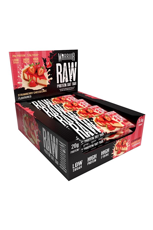Raw Protein Bar 12x75g Strawberry Cheesecake