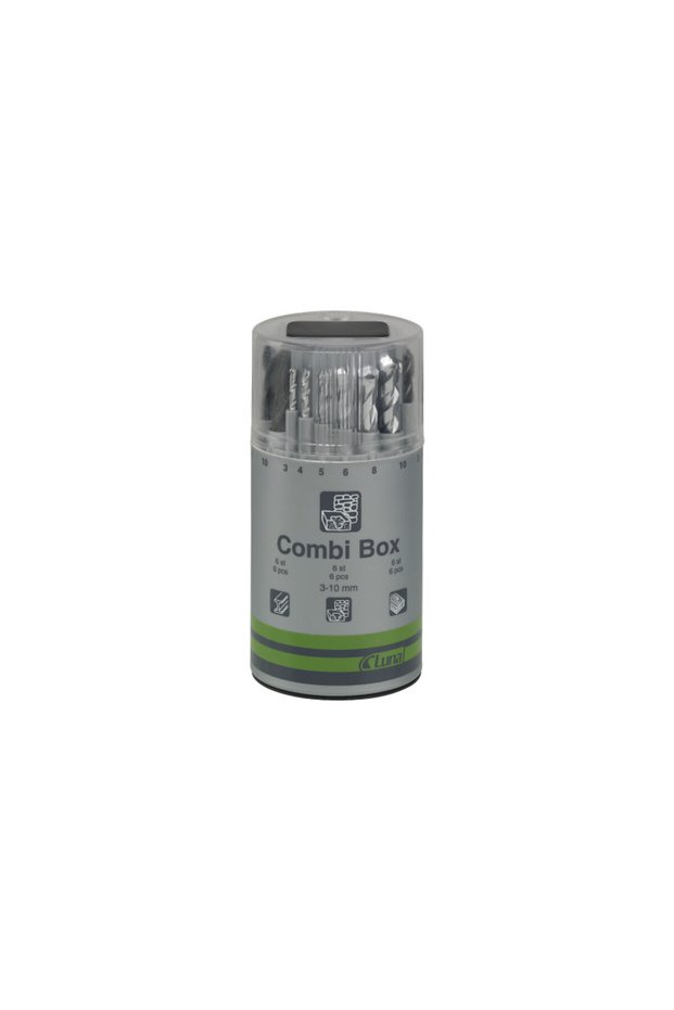 Set de burghie combinat 3-10mm