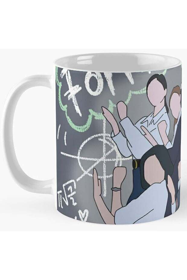 TWICE KPOP 11oz Ceramic Coffee Mug: Jihyo, Nayeon, Jeongyeon, Momo, Sana, Mina, Dahyun, Chaeyoung, Tzuyu for Fandom ONCE Merch