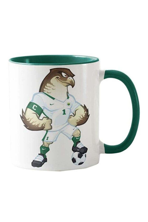 Printed Saudi Arabia FC Combo Mugs Dark Green & White