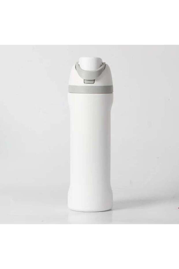 24oz Stainless Steel Vacuum Insulated Cup with Straw and Strap for Outdoor Camping Hiking Sports