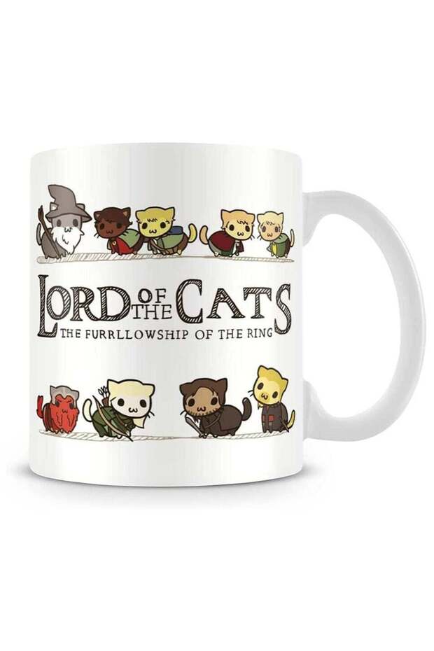 Cat-Themed Mug - Lord of the Cats
