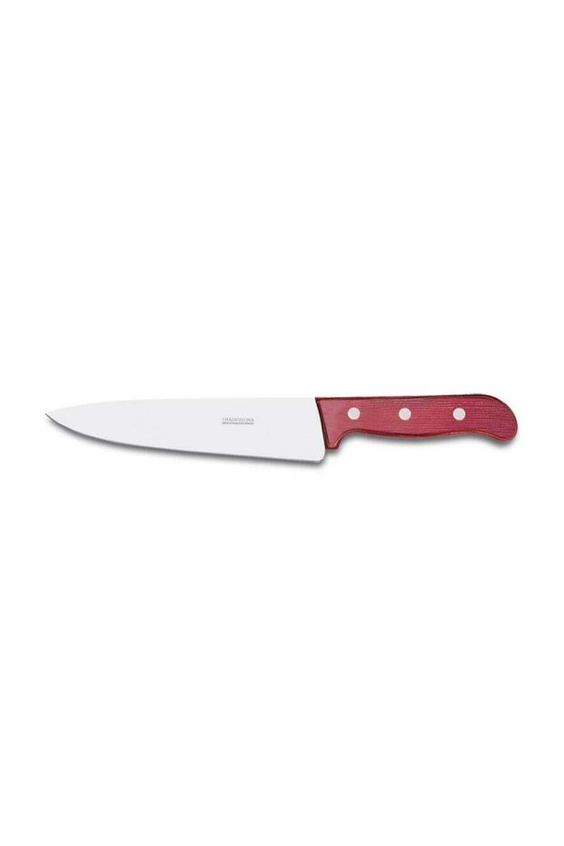 Polywood 8 Inches Cooks Knife with Stainless Steel Blade and Dishwasher Safe Treated Handle