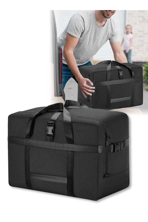 Extra Large Moving Bags with Zippers and Handles,Oversized Waterproof Storage Bag,Foldable Oxford Storage Bag,Moisture-Proof, and Wear-Resistant,High Load-Bearing Capacity,for Clothes, Blankets,Quilt