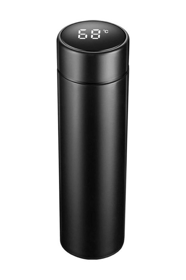 Vacuum Insulated Temperature Display LED Touch Screen Stainless Steel Bottle Multicolor