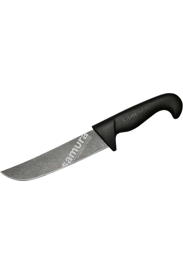 Samura SULTAN PRO Stonewash Chef's Knife 6.5"/166 mm, Black handle