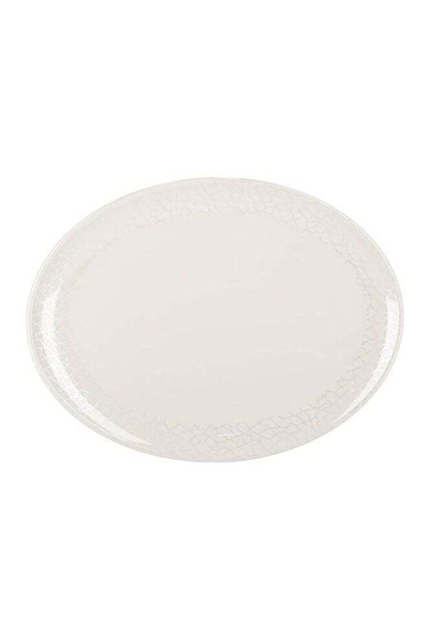 Oval Plate White 16inch