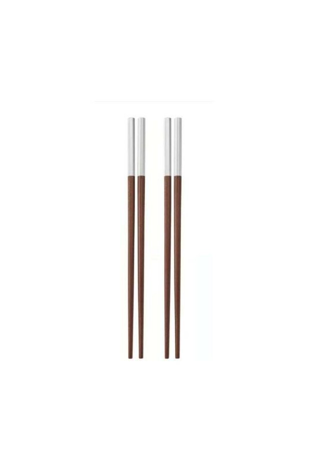 Octagonal Chopsticks with Grip-Friendly Surface, Anti-Roll Design