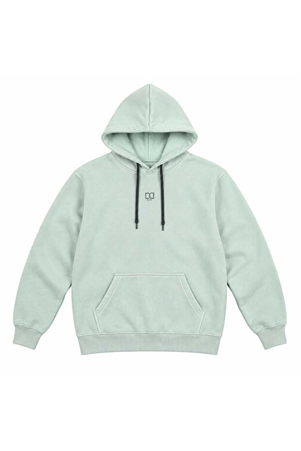 Unisex Relaxed Fit 3-Yarn Hooded Sweatshirt