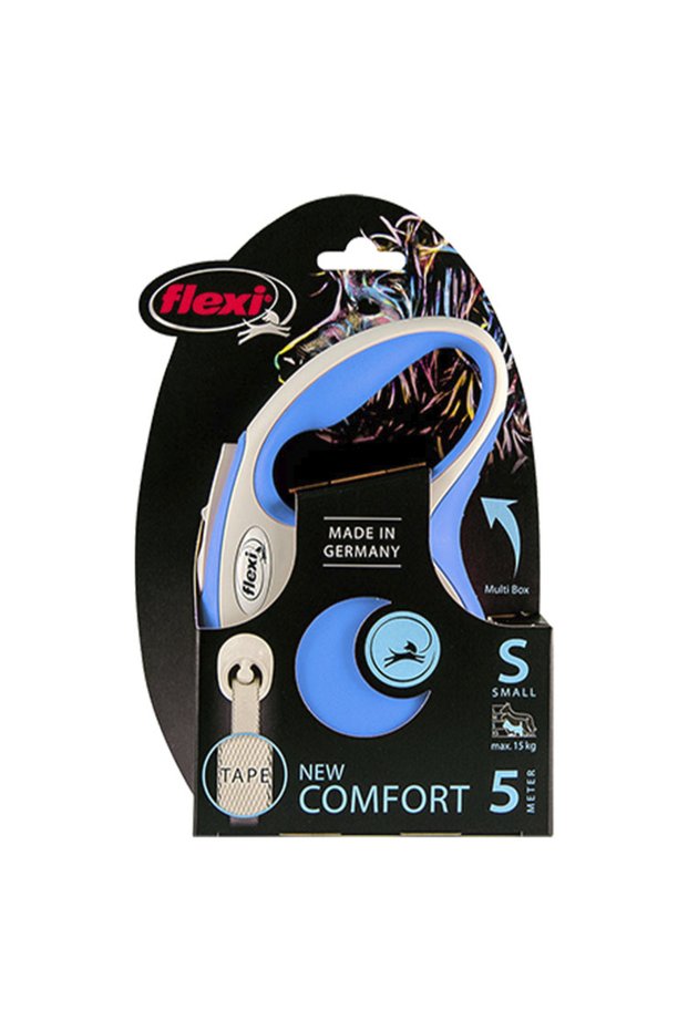 New Comfort S Size Blue 5Mt Stripe Leash