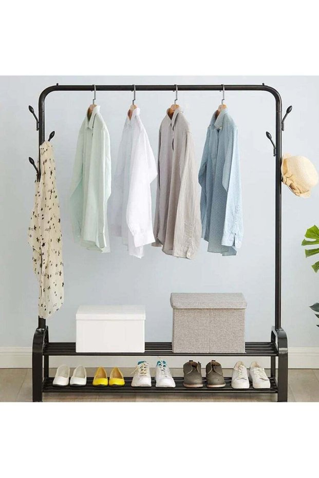Plast Steel Floor Cloth Dryer Stand Wing Style - Hi Quality Foldable Cloth Dryer/Clothes Drying Stand (2 Tier)