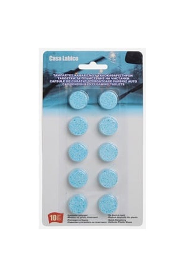 Windshield cleaning tablets - 10 pieces