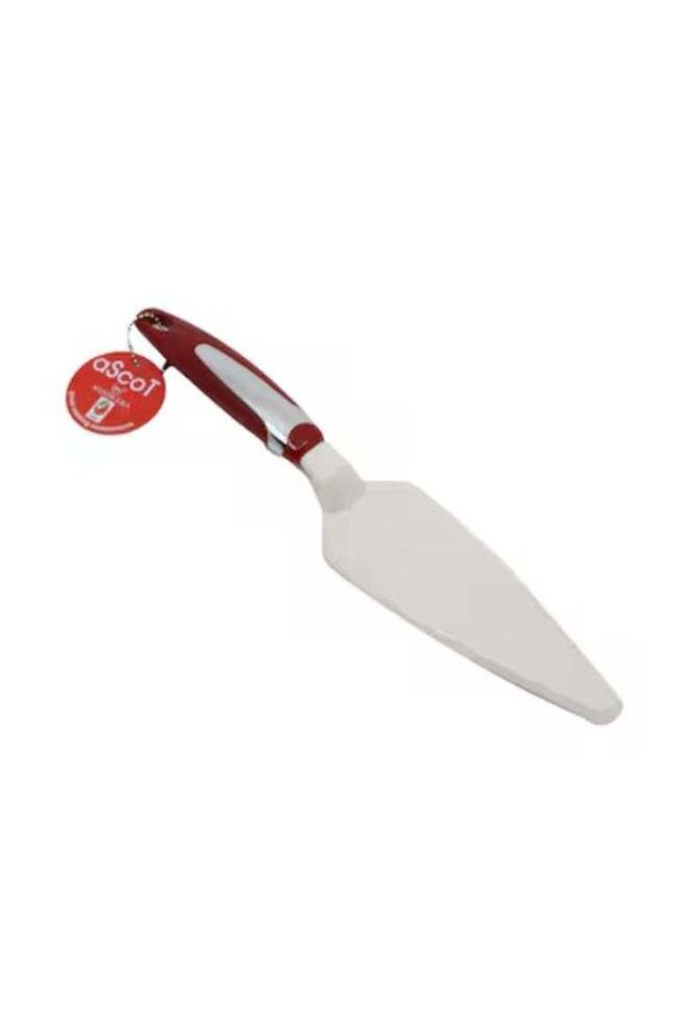 Ascot Nylon Cake Server, 29 cm Length, Red/White