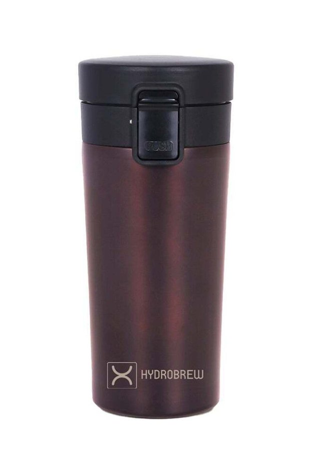 Double Wall Insulated Tumbler Water Bottle - Black, 380Ml
