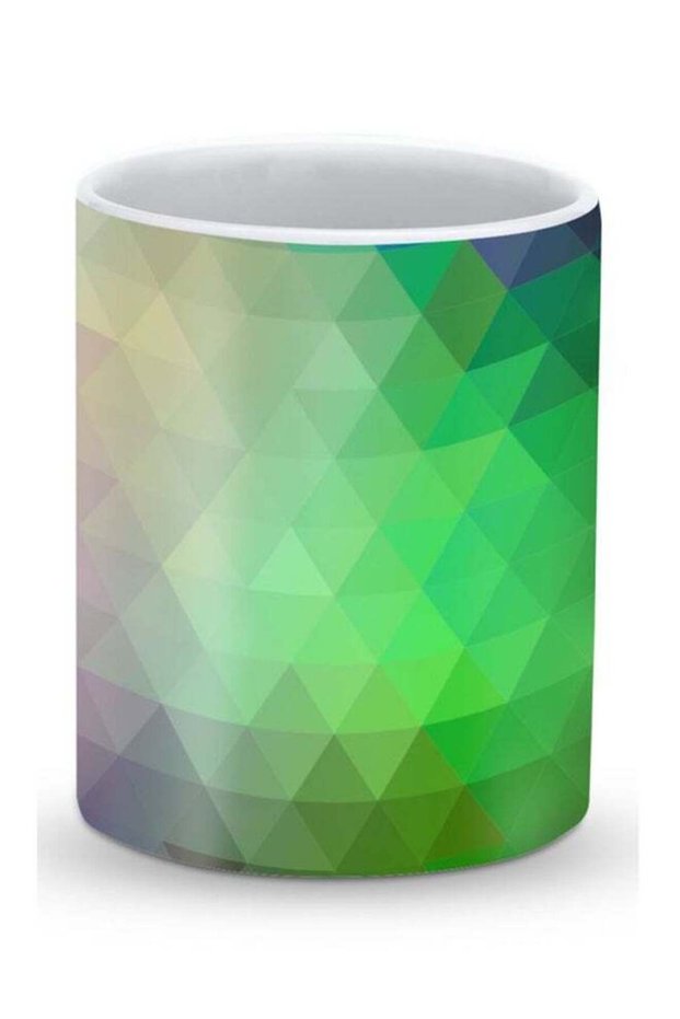 Premium Orchid Prism Designer Mug Multicolour
