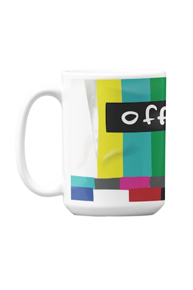 Premium Printed Ceramic Coffee Mug Multicolour 350ml