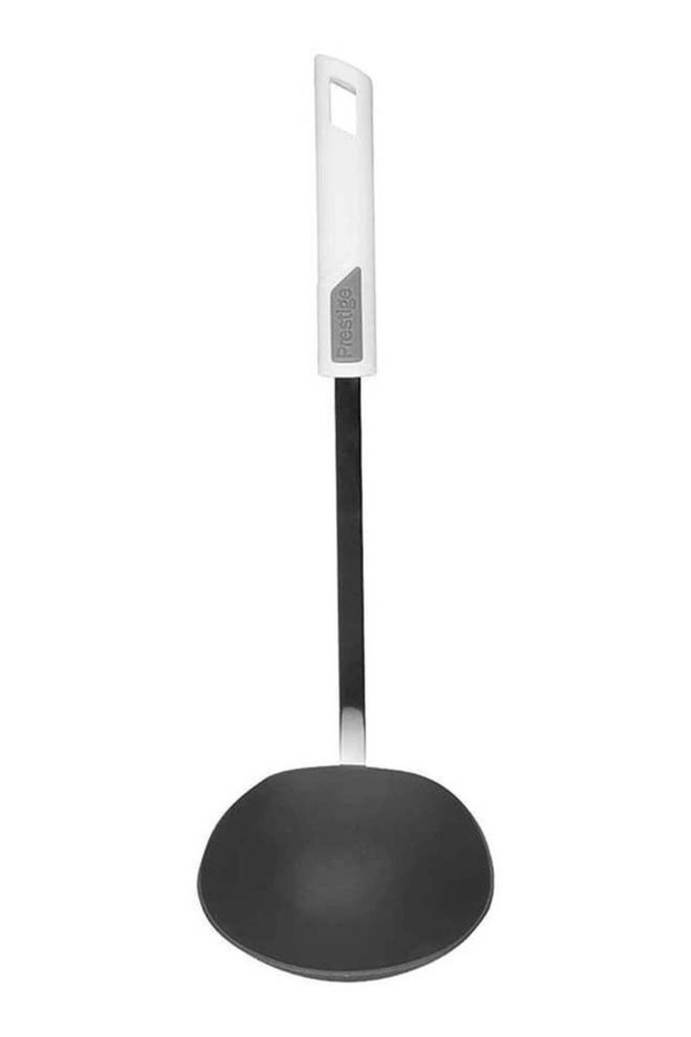 Ladle White/Black/Silver 14.4x9x4cm