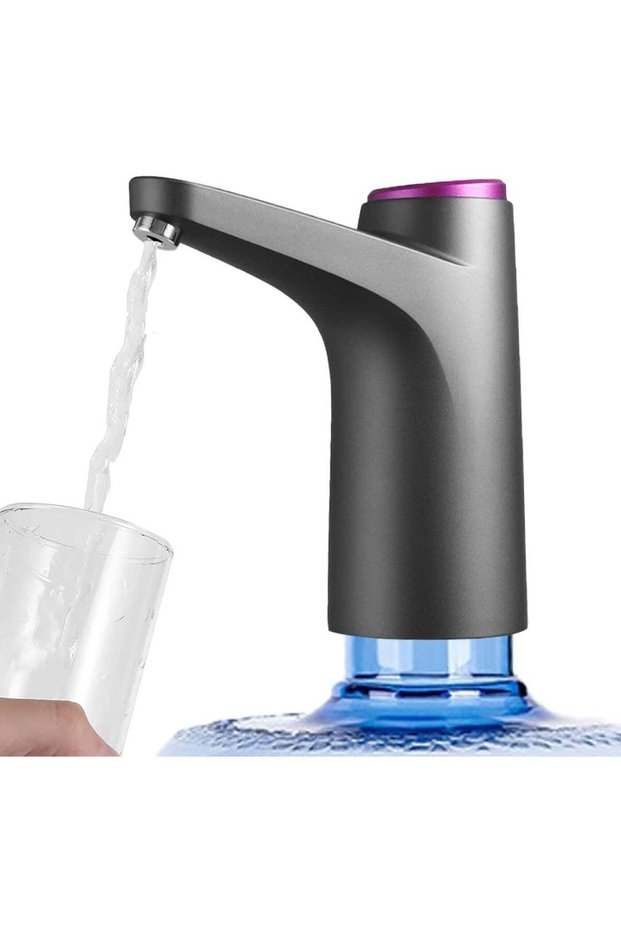 Portable USB Rechargeable Water Dispenser Pump for 2.5, 3 & 5 Gallon Bottles | Automatic Drinking W