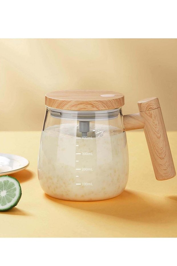 Self Stirring Coffee Mug - Auto Stirring Mixing Cup To Stir Coffee, Chocolate, Milk, Protein, Cocoa Etc, Great For Home Office Travel, School, Gym