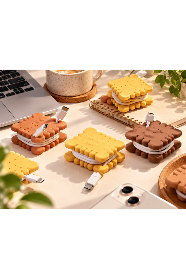 Cable Organizer Biscuit Design