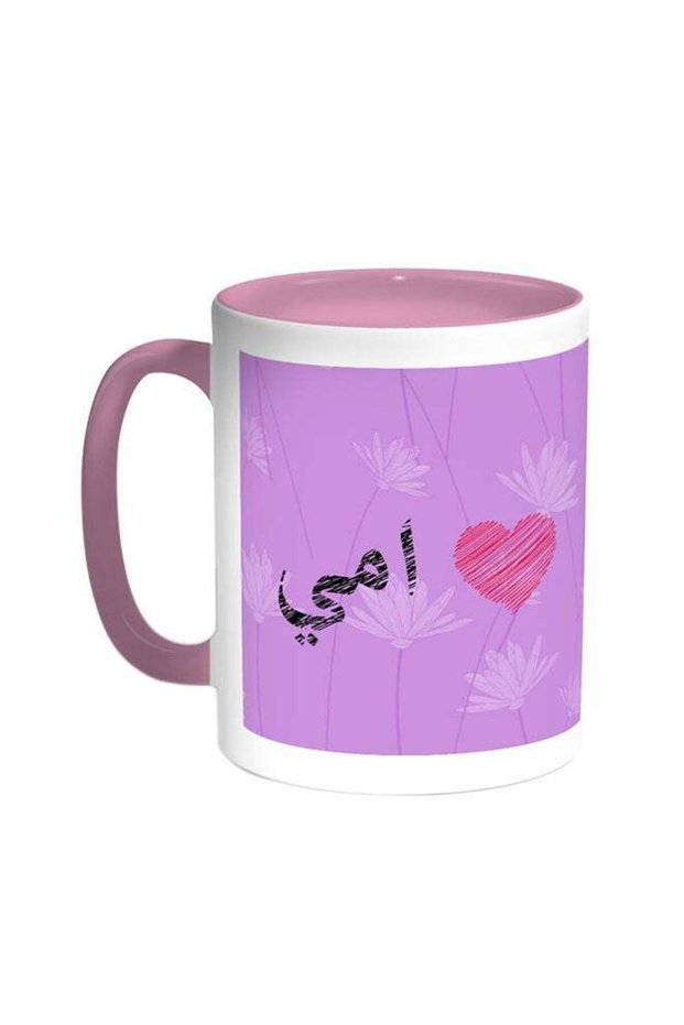 Mother's Love Printed Coffee Mug Pink/White
