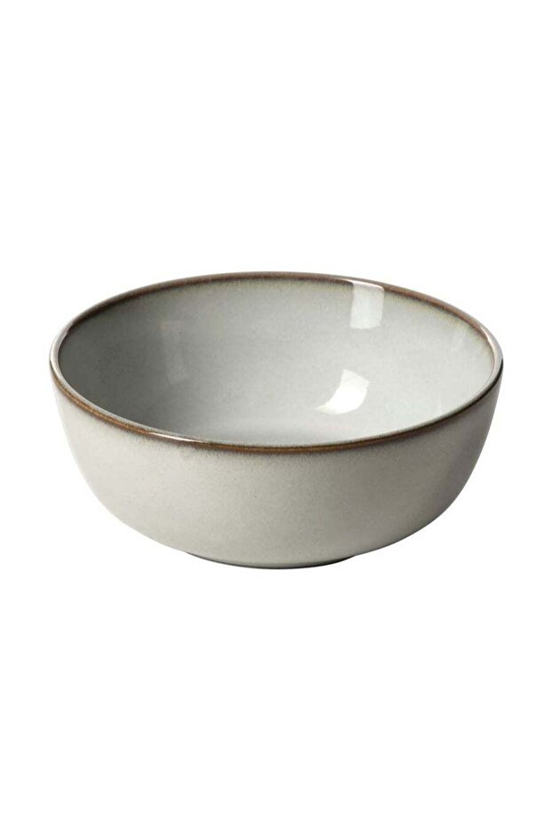 GLADELIG Bowl, grey, 14 cm