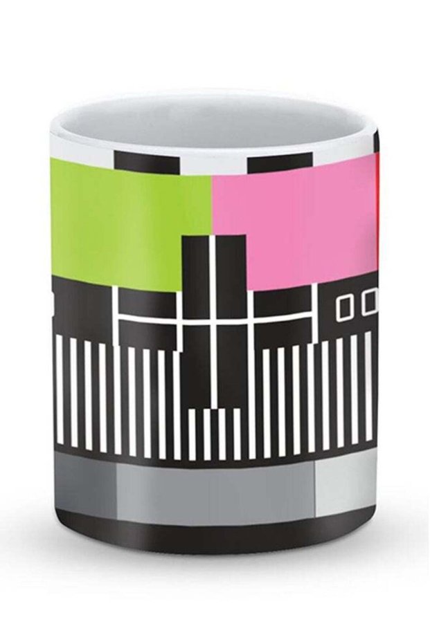 Premium No Signal TV Designer Mug Multicolour