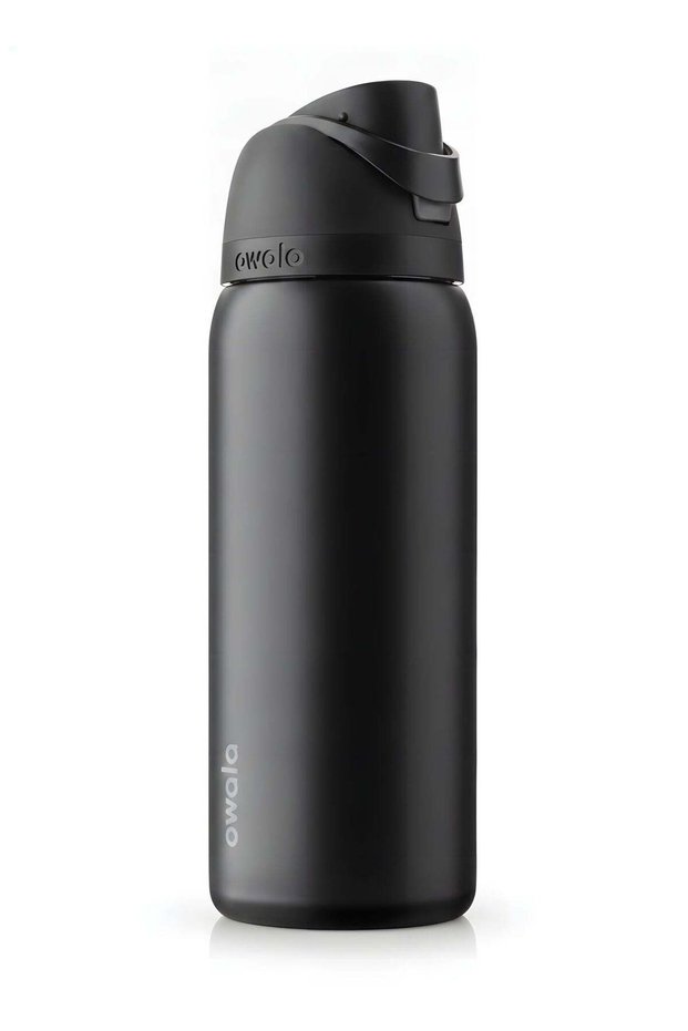 Insulated Stainless Steel Water Bottle with Straw for Sports and Travel, 32-Ounce